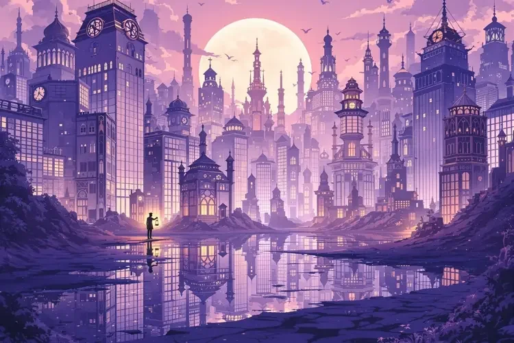 《镜面城的守夜人》是烧脑神作还是故弄玄虚？ - 动漫花园动漫封面